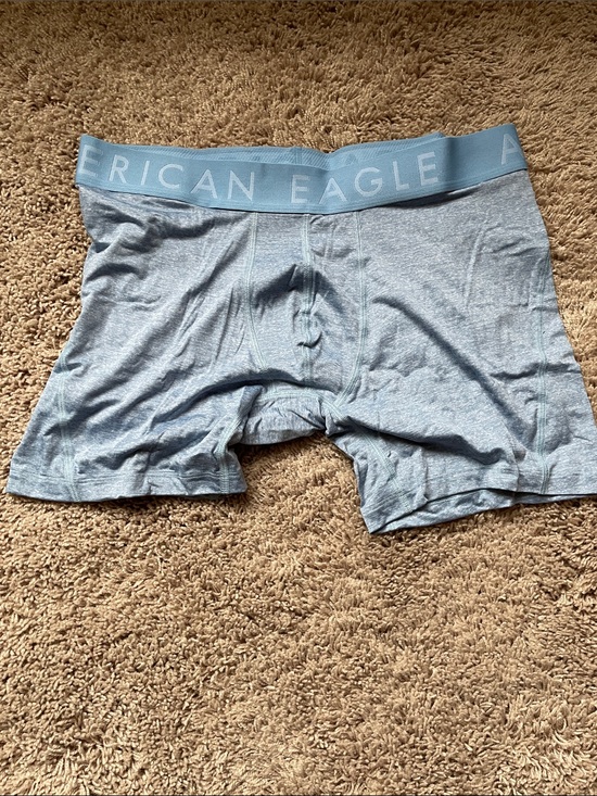 American Eagle Outfitters Other - Gently worn American Eagle Outfitters Men's Heather Light Blue Boxer Briefs